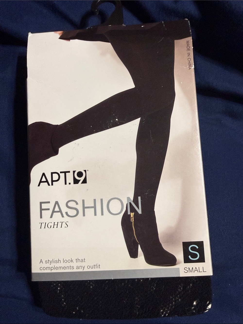Apt. 9 Black Fashion Tights